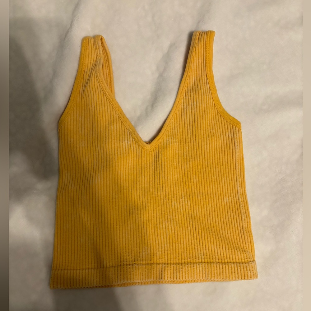 ribbed tank top